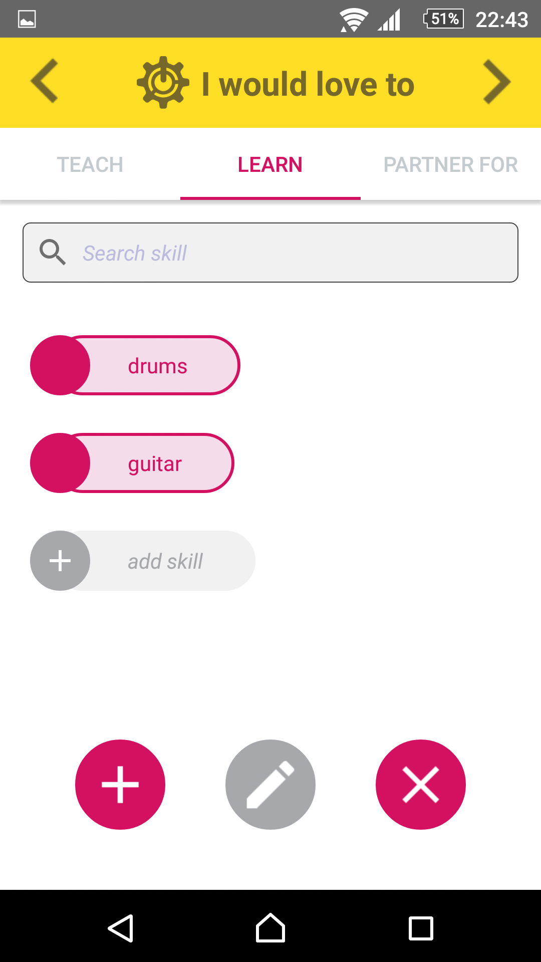 Skillmate Android App 11
